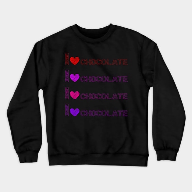 just a girl who loves chocolate milk Crewneck Sweatshirt by KyrgyzstanShop